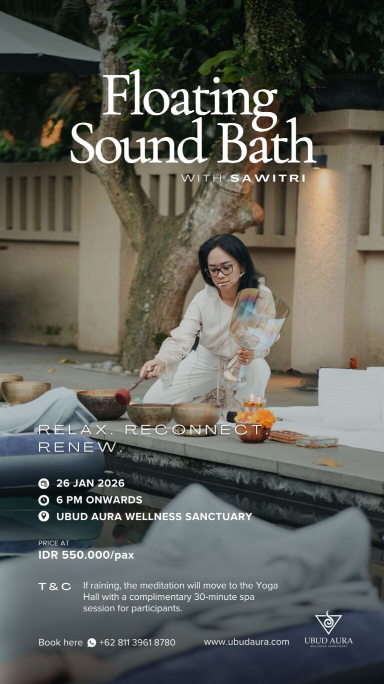 floating sound bath ubud bali